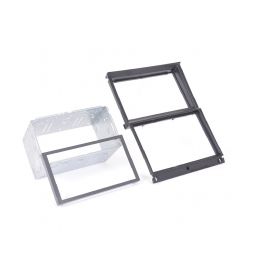 2473788 Scania centre panel for installation of Pioneer 2-DIN navigation.